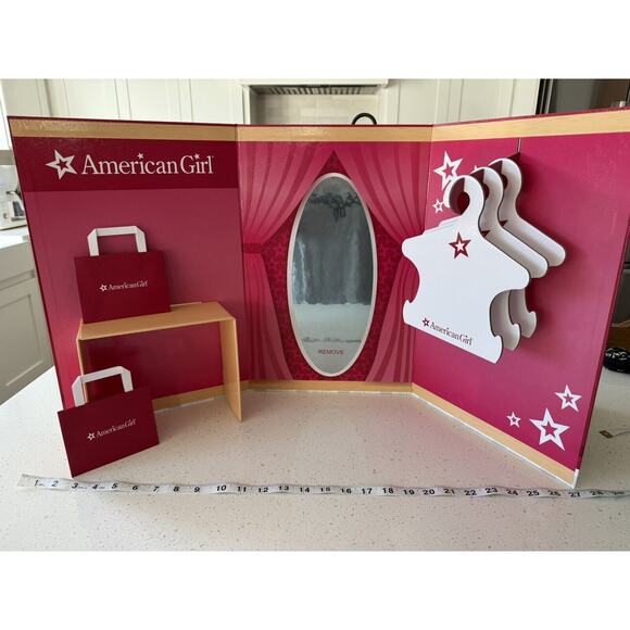 American Girl Boutique Scene Set Double Sided Fold Out For 18" Dolls New‎ - Picture 1 of 16